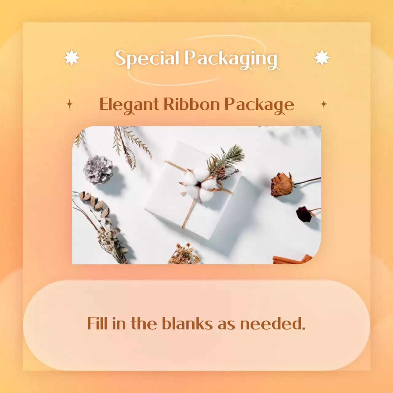 Orange Trendy Picks Promotion Instagram Carousel