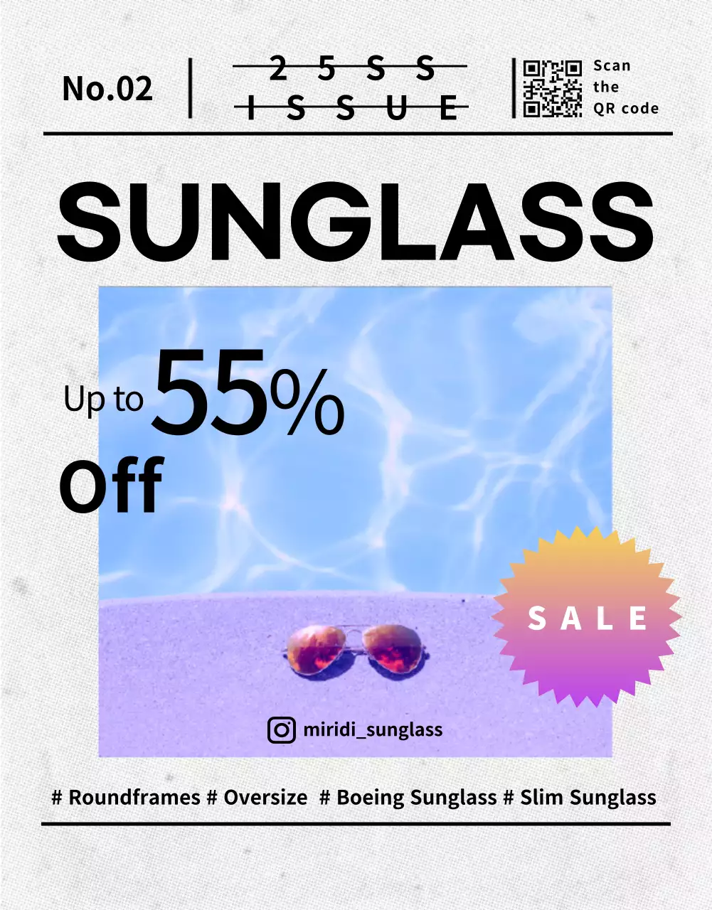 Sunglasses Details Page