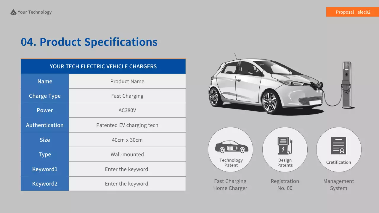 Blue Modern Tech Proposal Presentation
