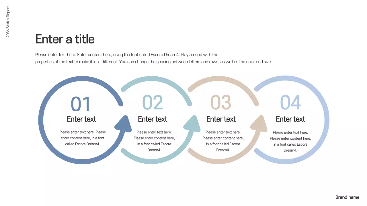 Black Modern Business Report Presentation