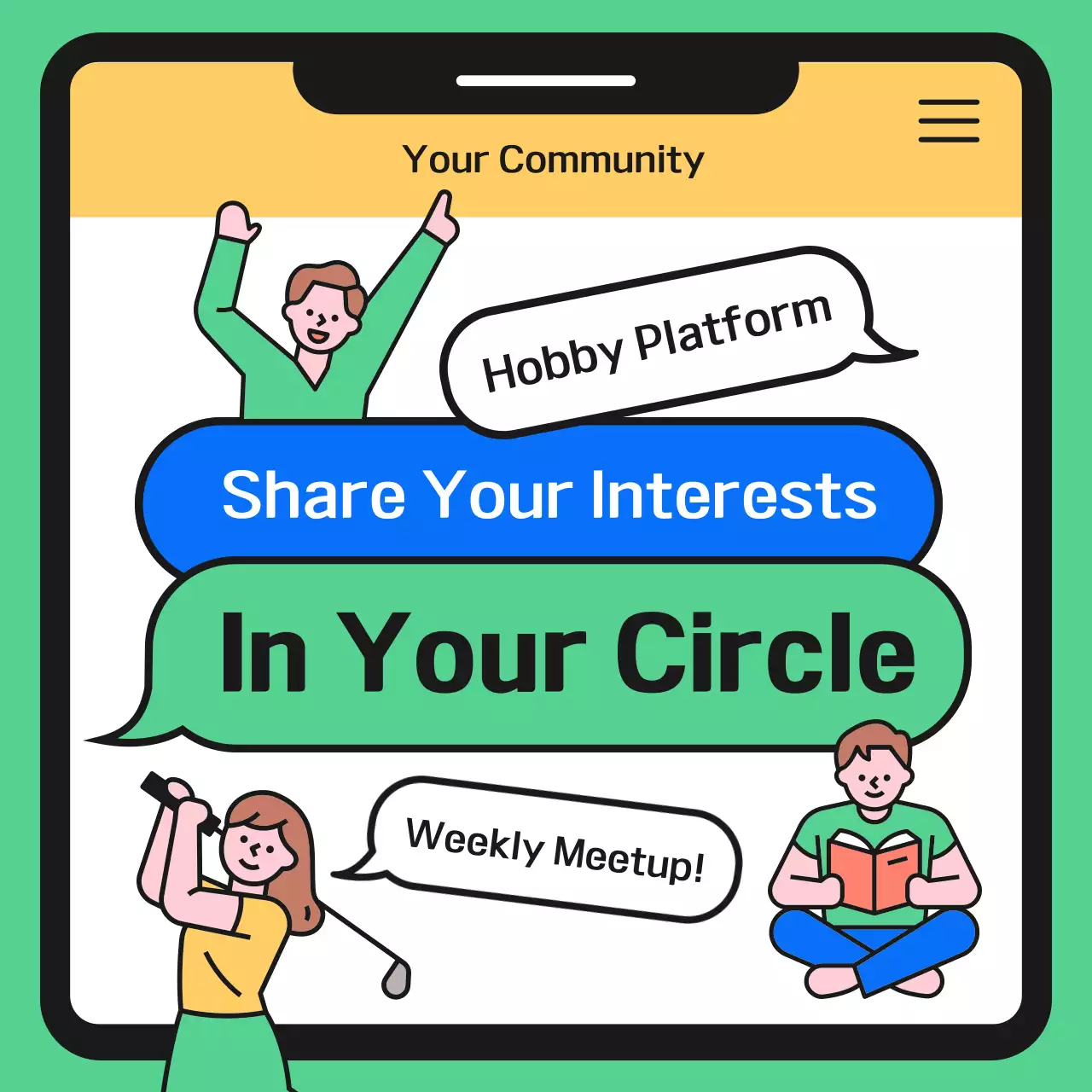 Green Minimal Hobby Guide Instagram Carousel