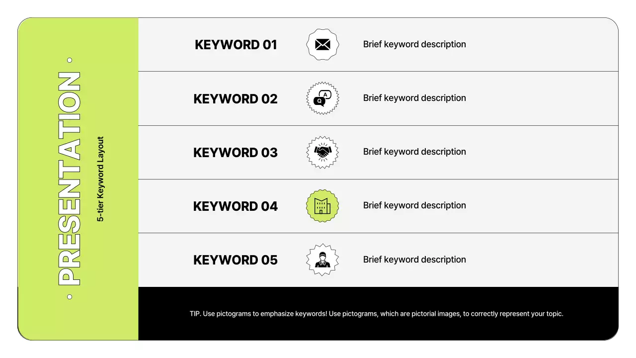 네온 모던 가이드 프레젠테이션