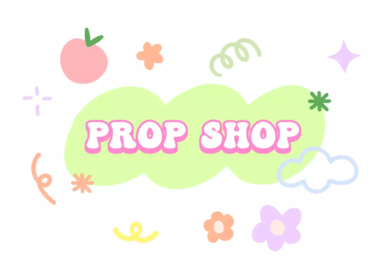 Toko pernak-pernik sentimental dengan ilustrasi yang menggemaskan