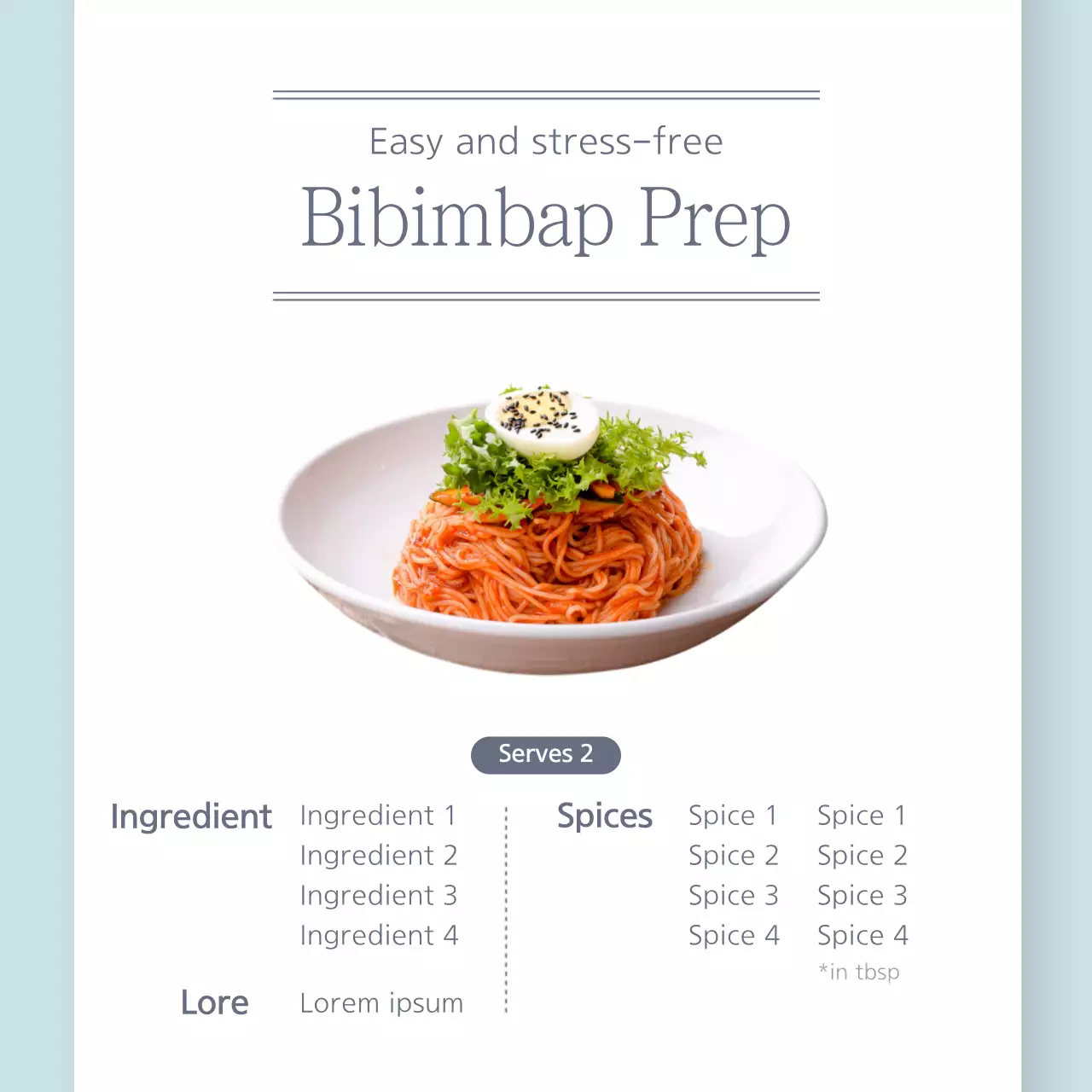 White Simple Recipe Guide Instagram Carousel