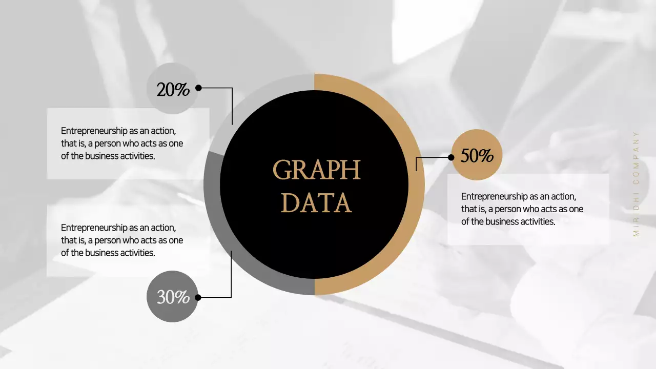 Black Modern Business Analytics Infographic