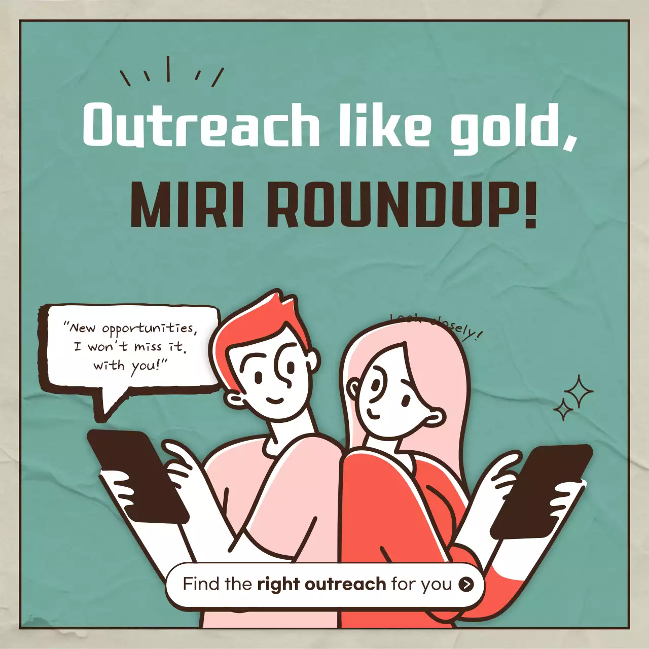 Mint Trendy Outreach Promotion Social Media Post