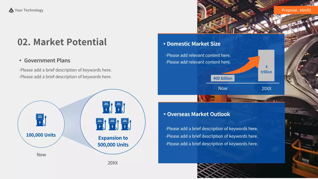 Blue Modern Tech Proposal Presentation