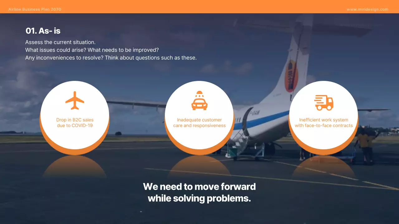 Old World Theme Aviation Business Template