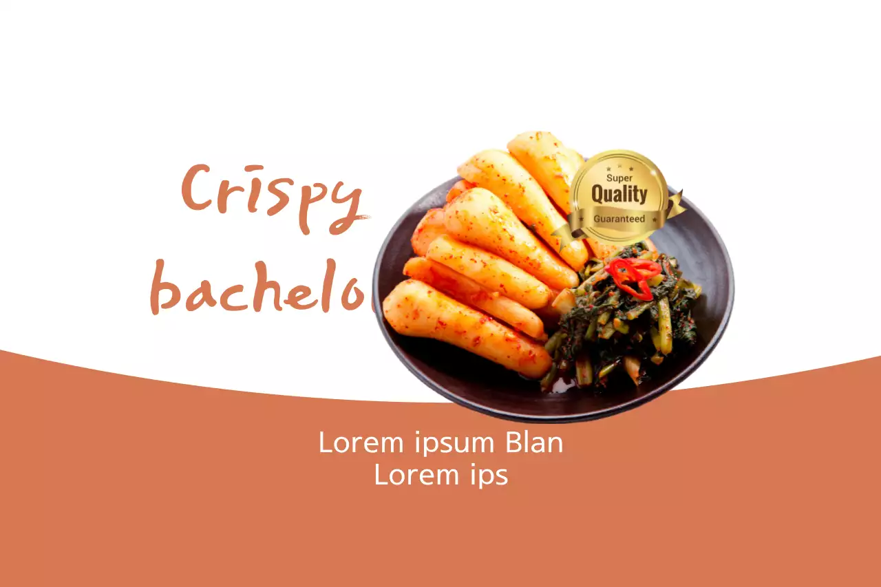 Brown Modern Food Promotion Banner