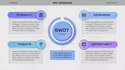 Grey Modern Swot Analysis Document Infographic