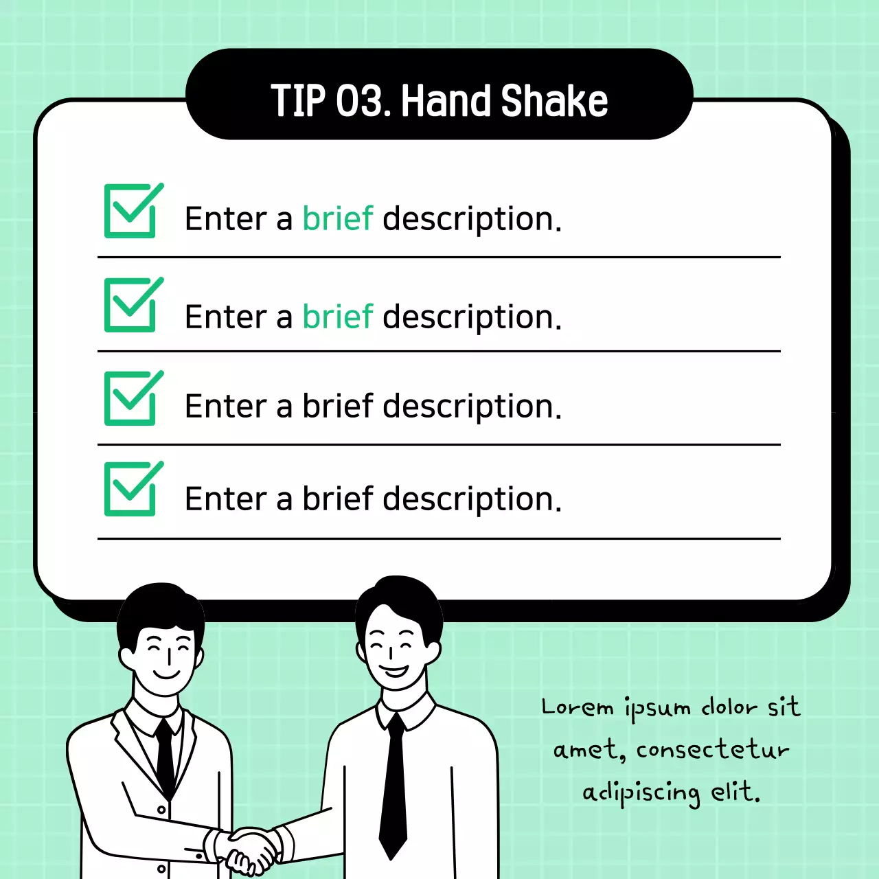 Black Minimal Business Guide Instagram Carousel