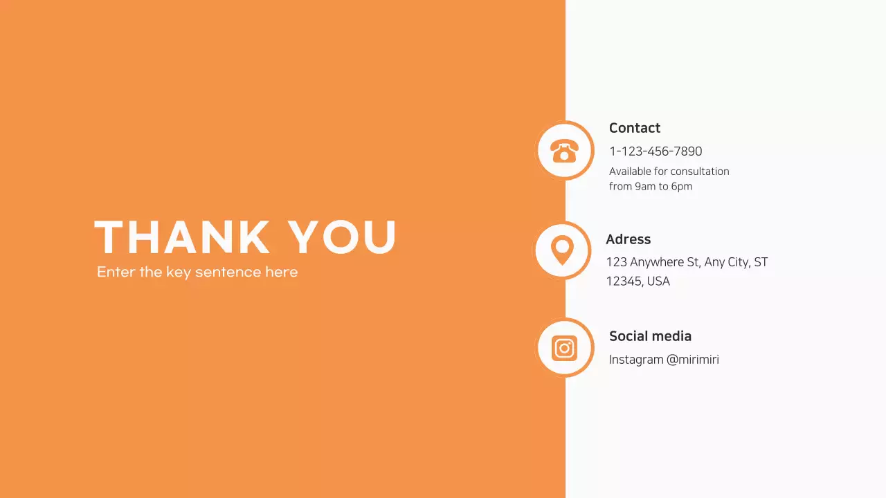 Orange Modern Guide Presentation