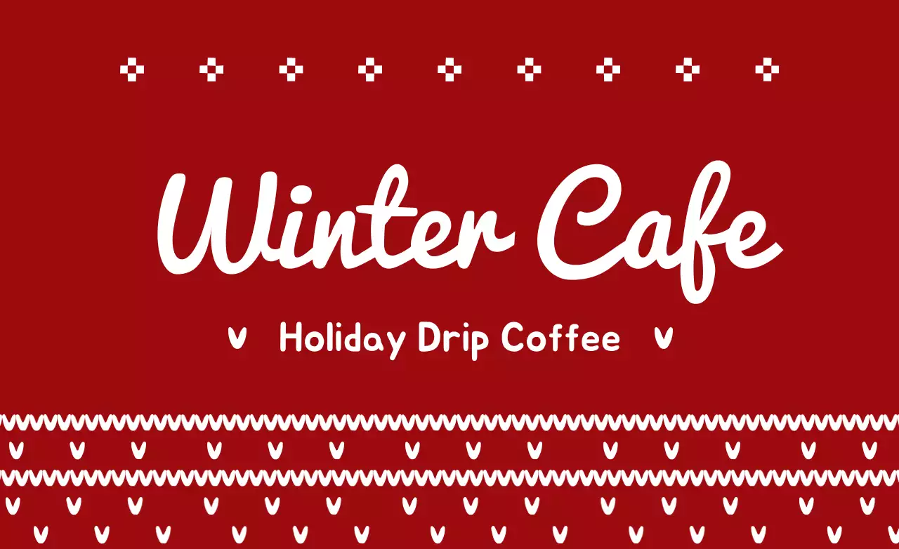 Red Traditional Cafe Promotion Banner