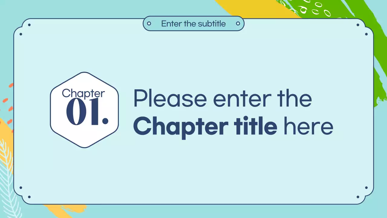 Colorful Tropical City Newsletter Presentation