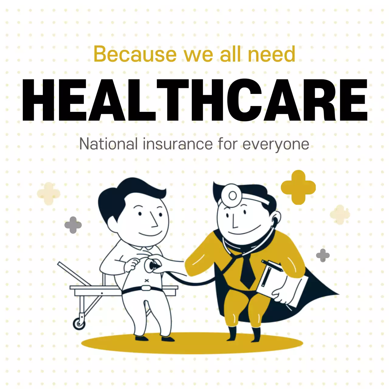 Blue Simple Business Promotion Instagram Post