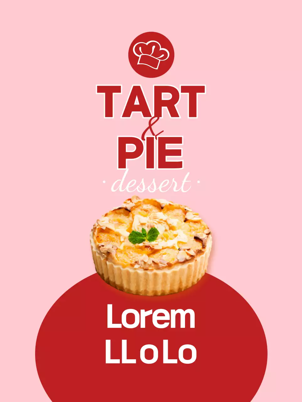 A refreshing dessert in red and pink