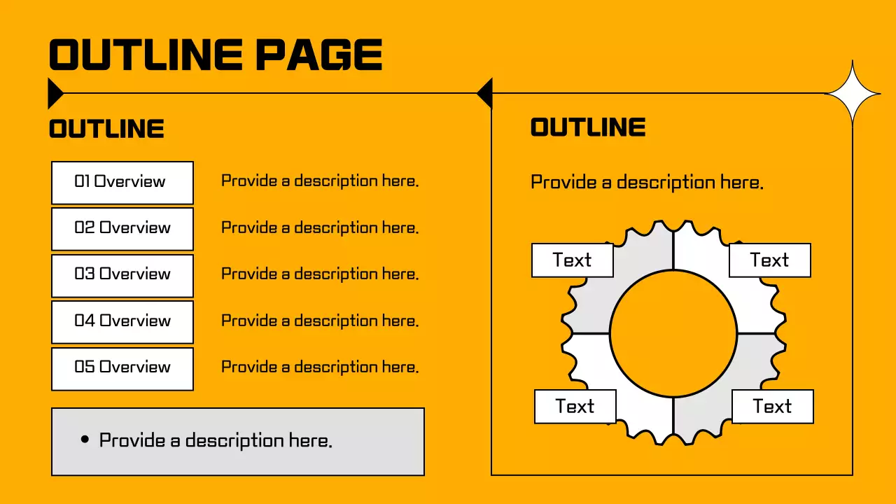 오렌지 산업 비즈니스 프레젠테이션