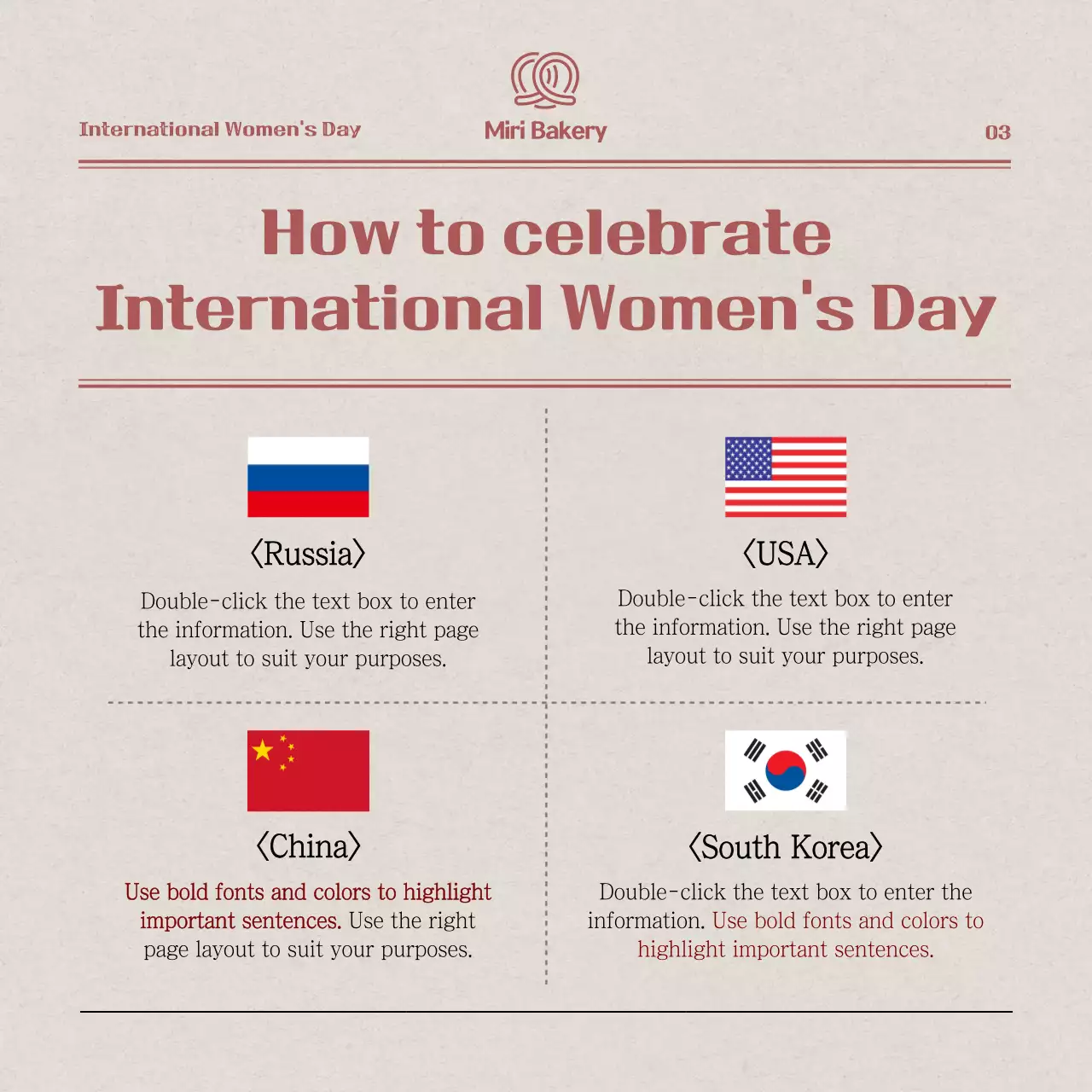 Beige Traditional Celebration Announcement Instagram Carousel