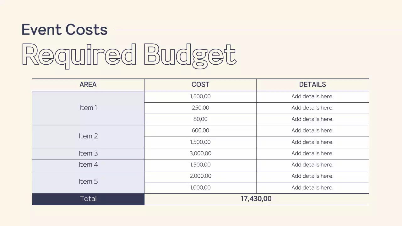 Navy Modern Shopping Promotion Presentation