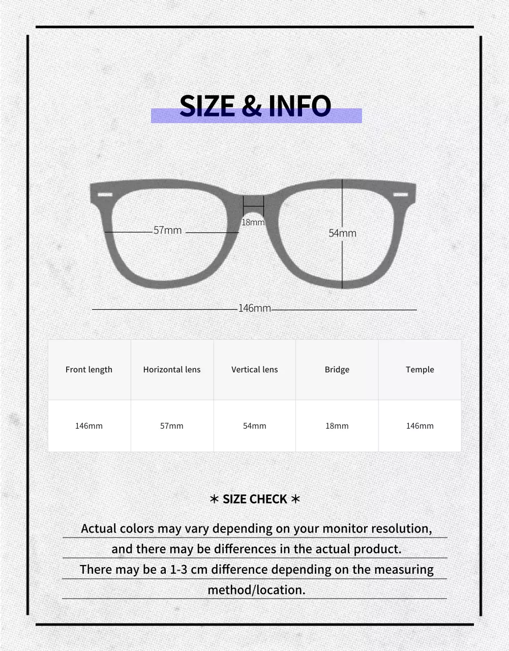 Sunglasses Details Page