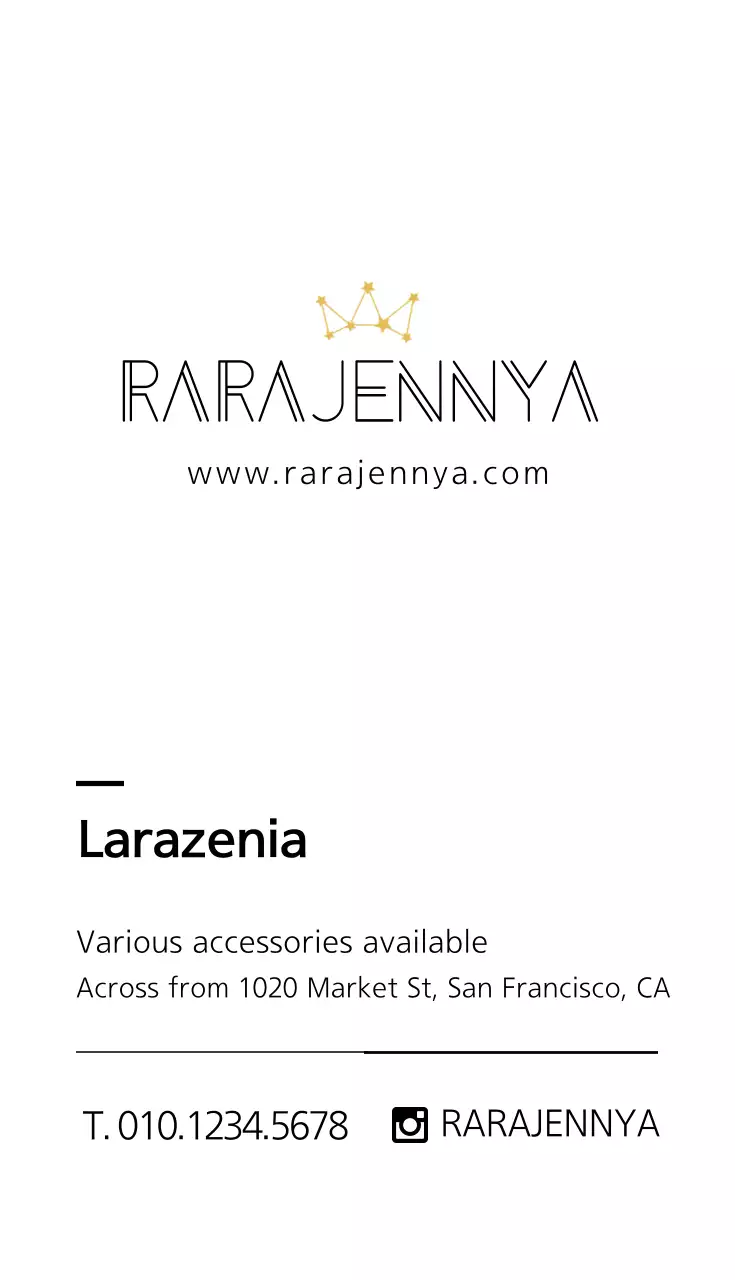 Black Modern Event Promotion Business Card