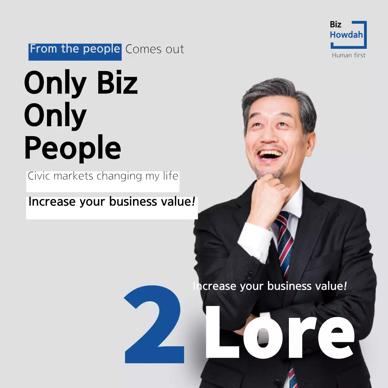 Biểu ngữ quảng cáo doanh nghiệp hiện đại màu xám