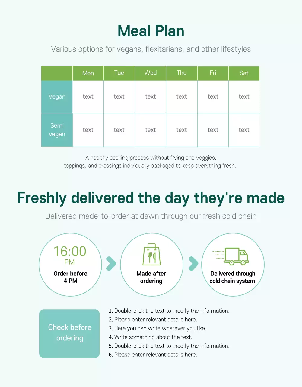 Green, vegan salads that are good for you and the planet.