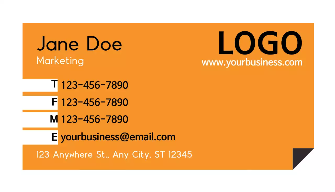 Automotive corporate business cards