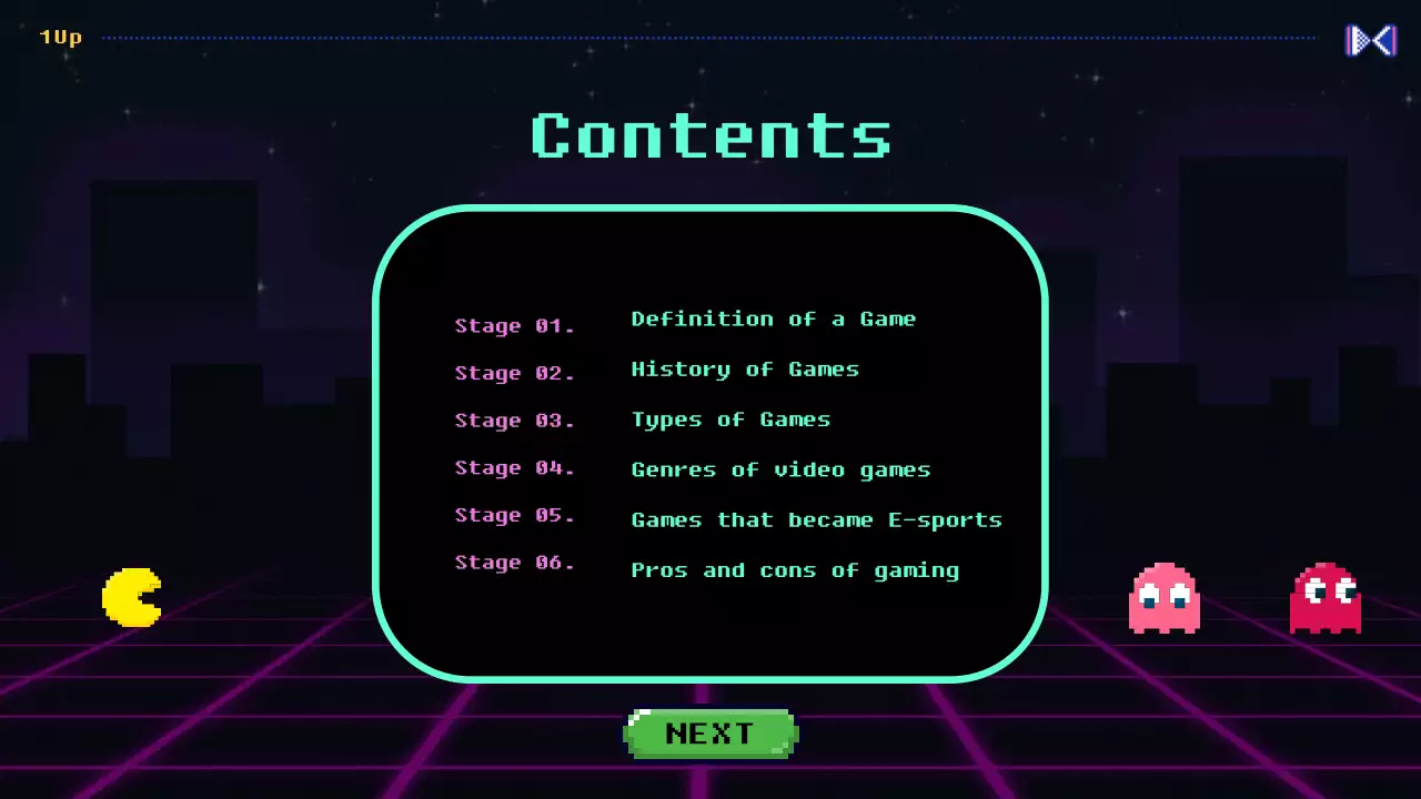 Teal Retro Games 코스 프레젠테이션