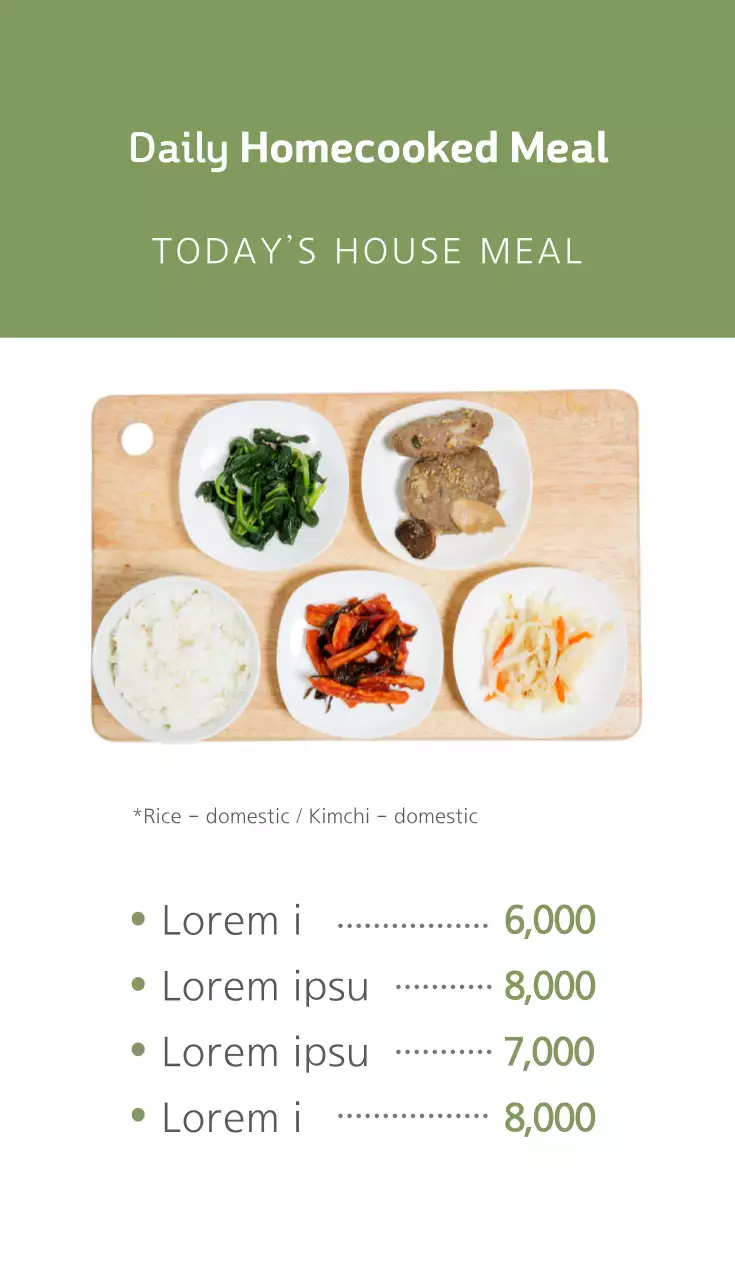 Hidangan rumahan terbaik hari ini