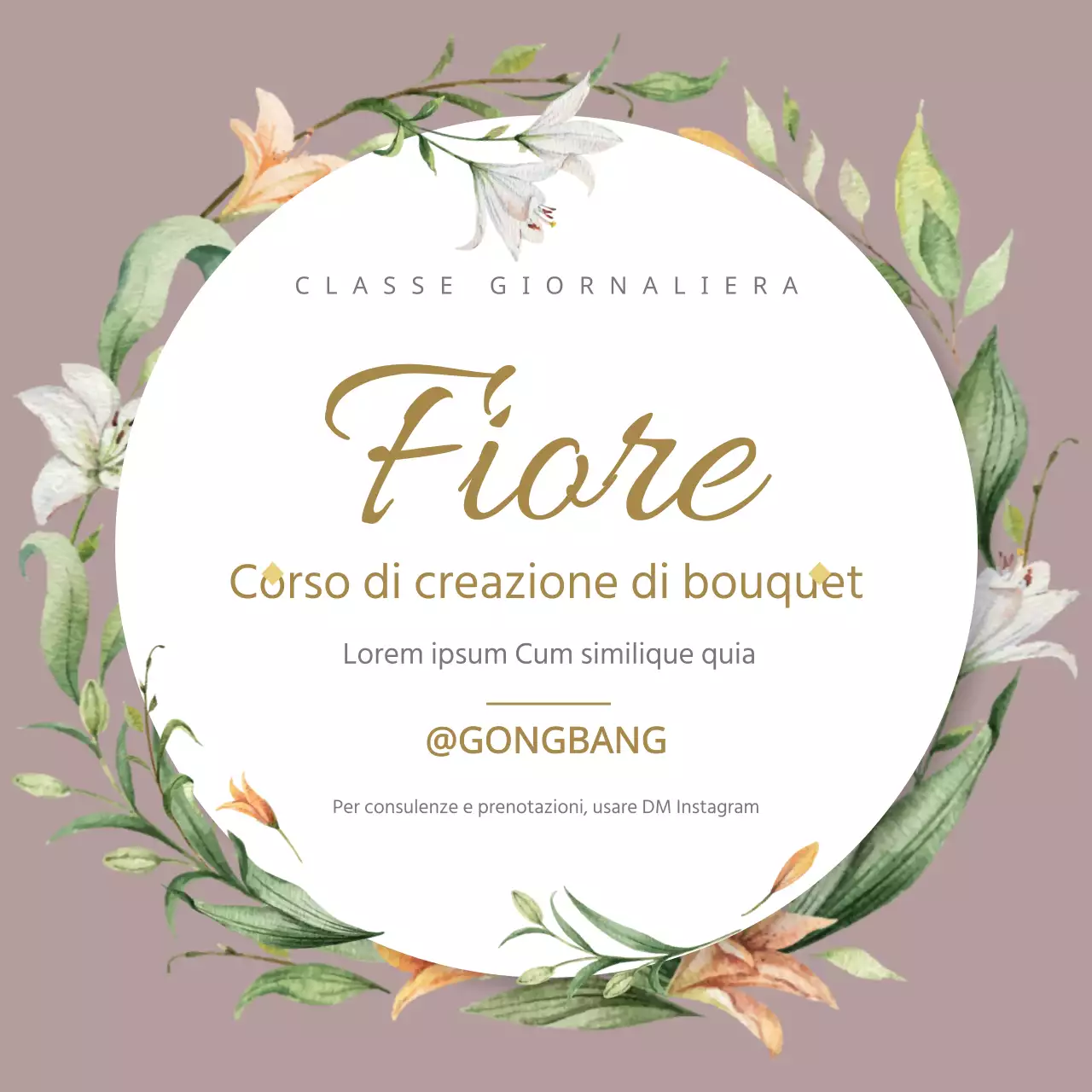 Creare un bouquet