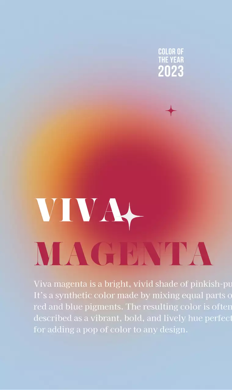 Sleek gradients and text with red and light blue coloring