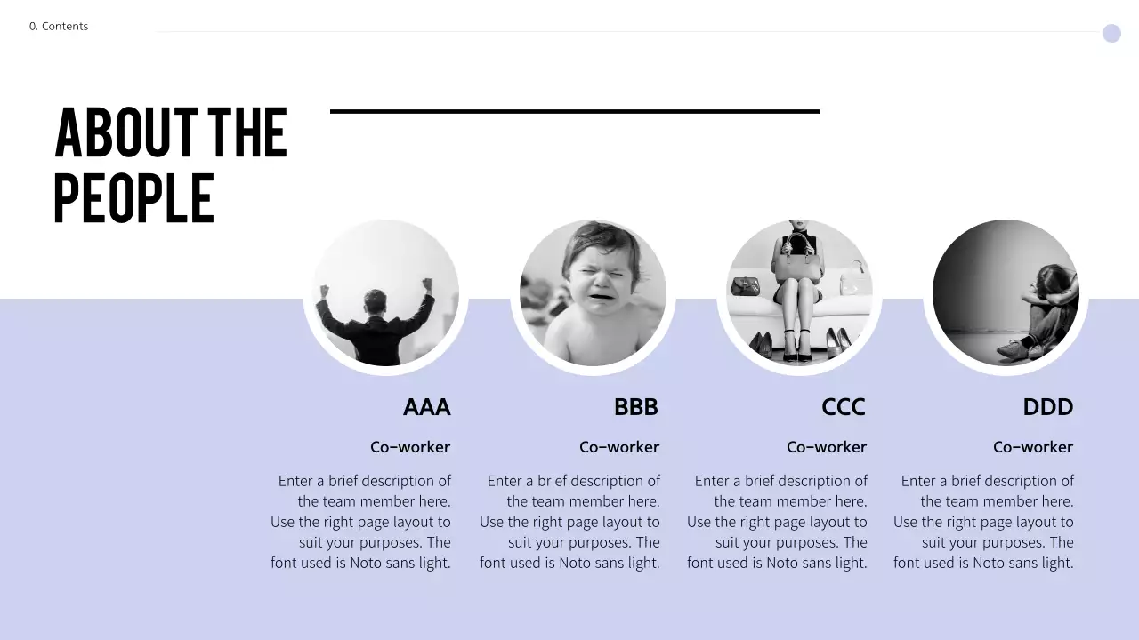 Blue Minimal Guide Presentation