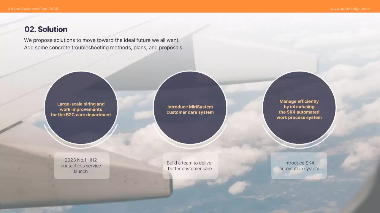 Old World Theme Aviation Business Template