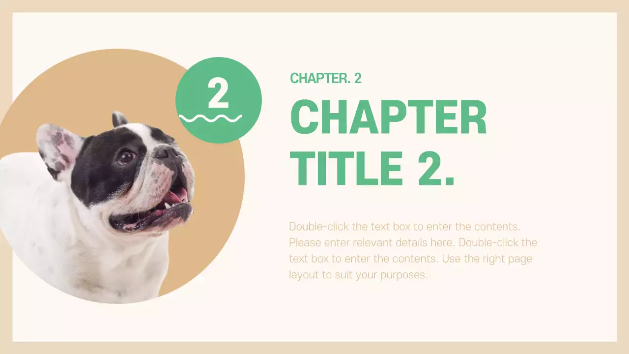 Beige Minimal Pet Presentation