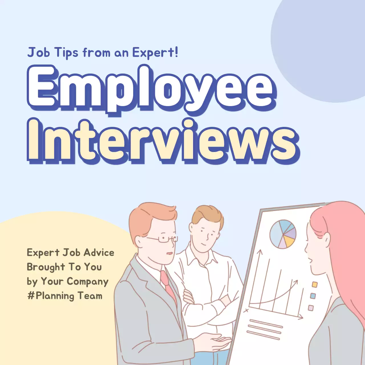 Blue Modern Employee Recruitment Guide Instagram Carousel