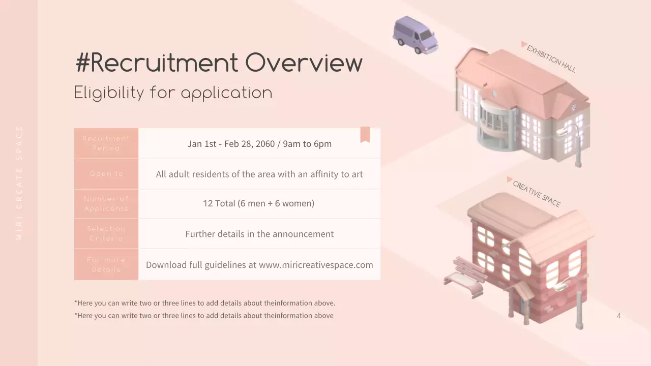 pink 3d three dimensional concept local creator recruitment guide