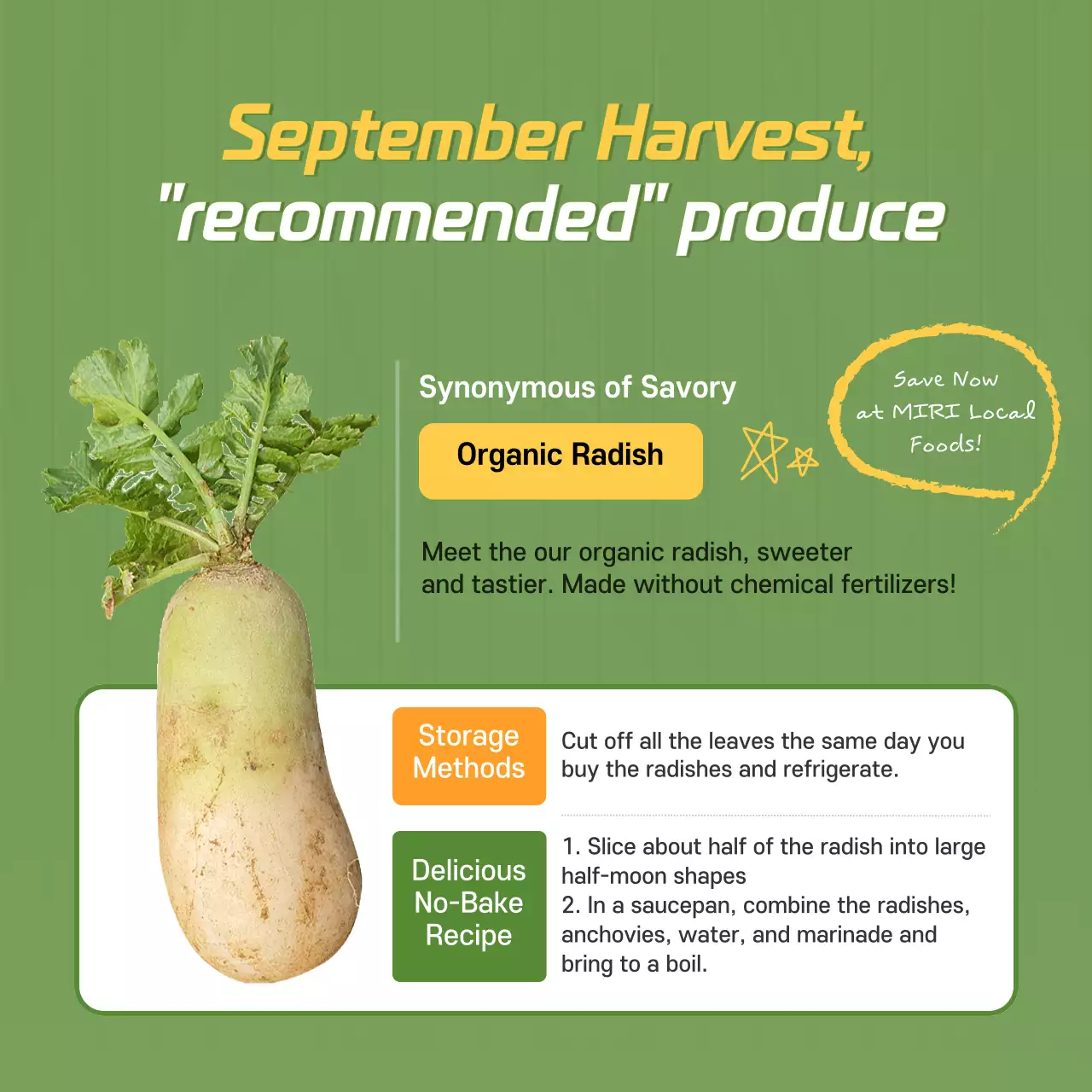 Green Modern Agriculture Promotion Instagram Carousel