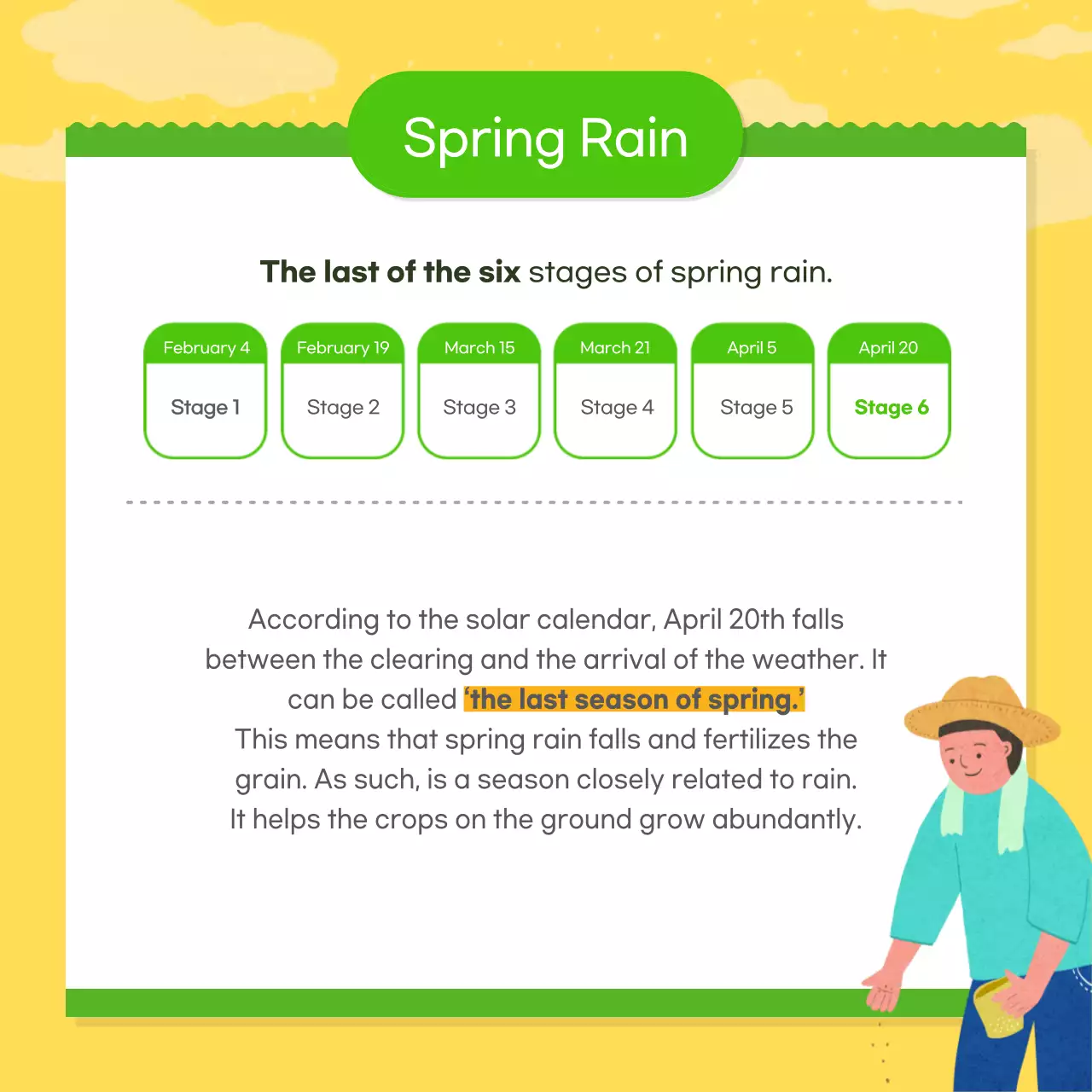 Yellow Rustic Farming Storybook Instagram Carousel