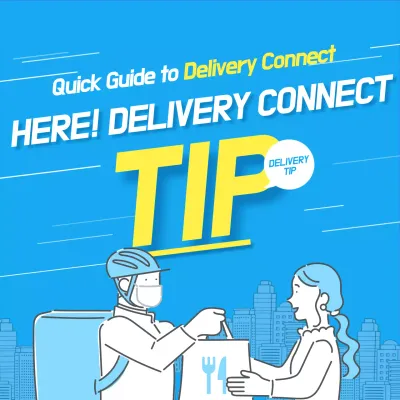 Blue Delivery Connect tips image