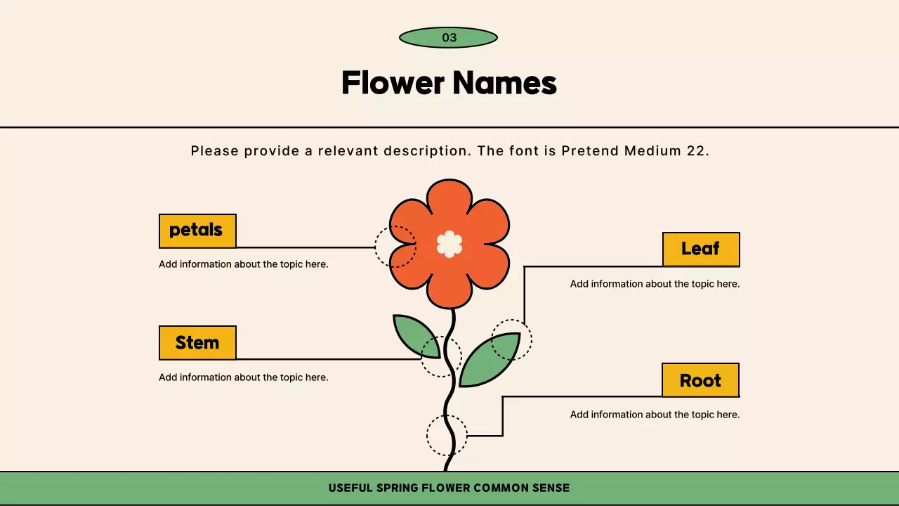 Orange Modern Spring Guide Presentation