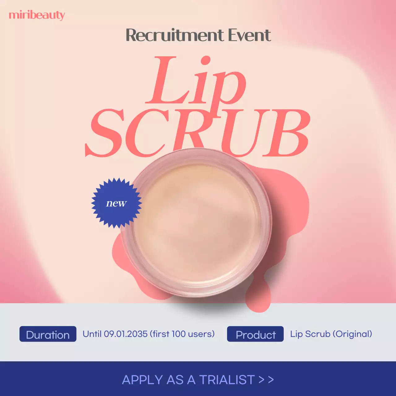 Pink Modern Beauty Promotion Social Media Post