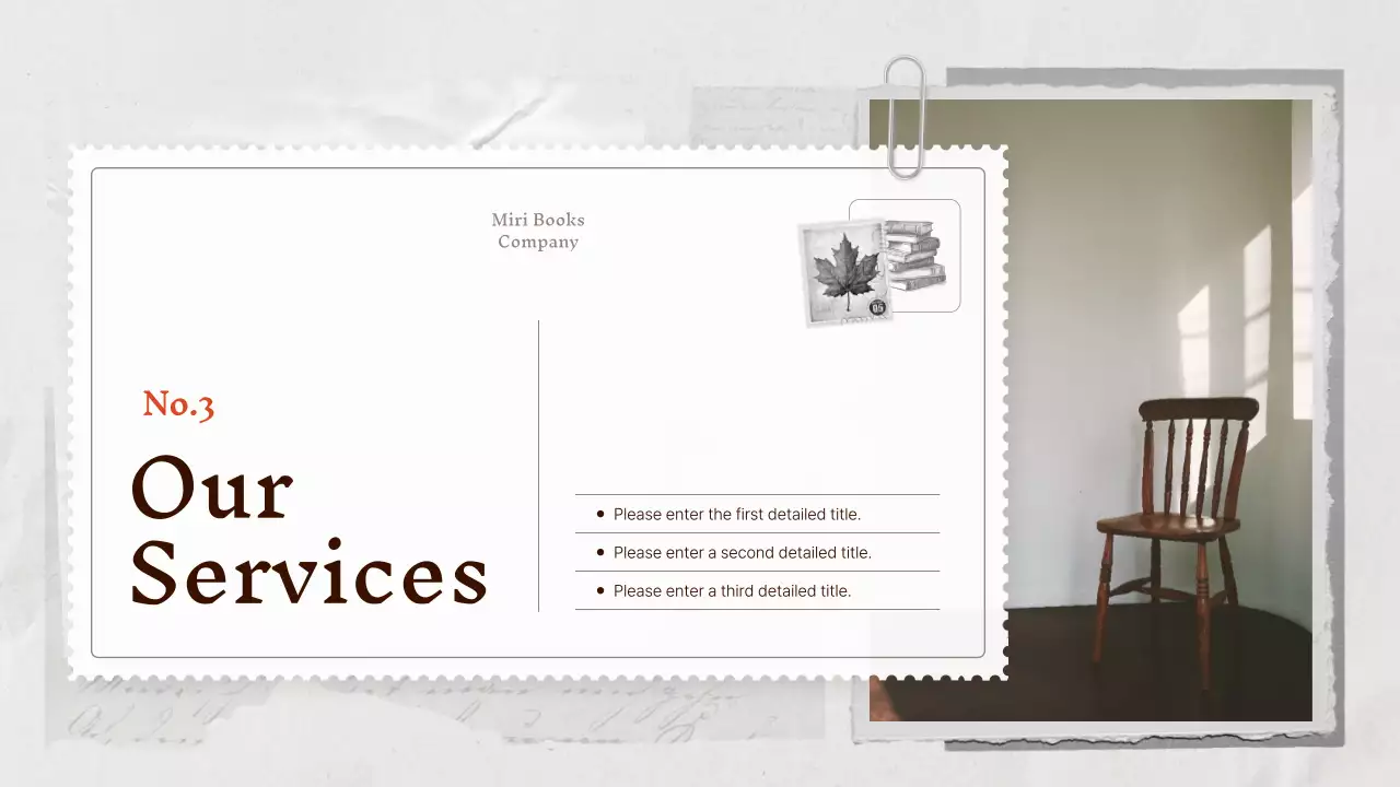 Beige Vintage Bookstore Presentation