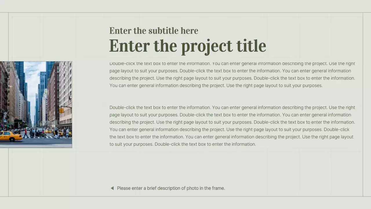 Danh mục nhà tiếp thị nội dung với khái niệm lưới đơn giản màu xanh lá cây