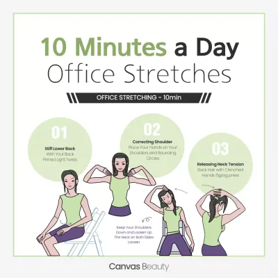 Stretch for 10 minutes a day