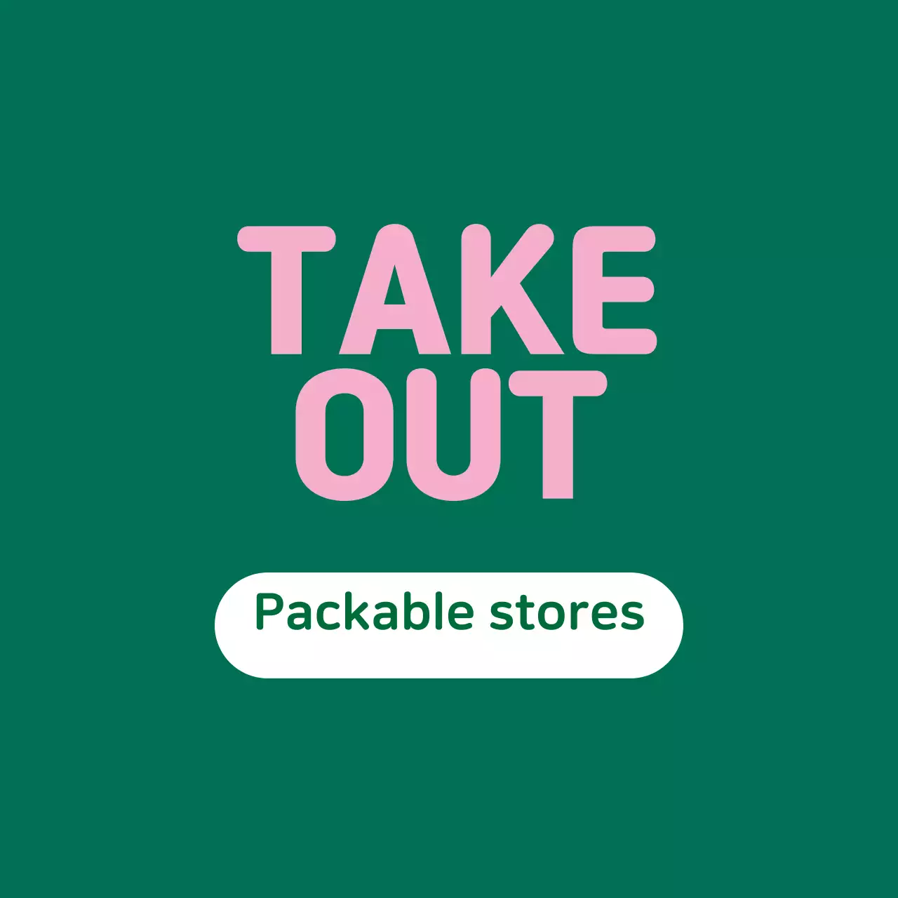 Label kemasan toko bergambar ilustrasi hijau merah muda