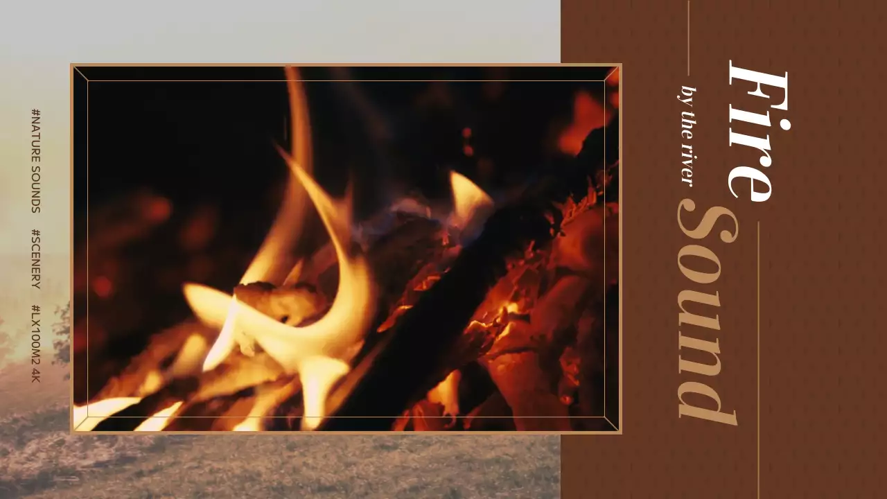 브라운 러스틱 파이어 프로모션 유튜브 썸네일