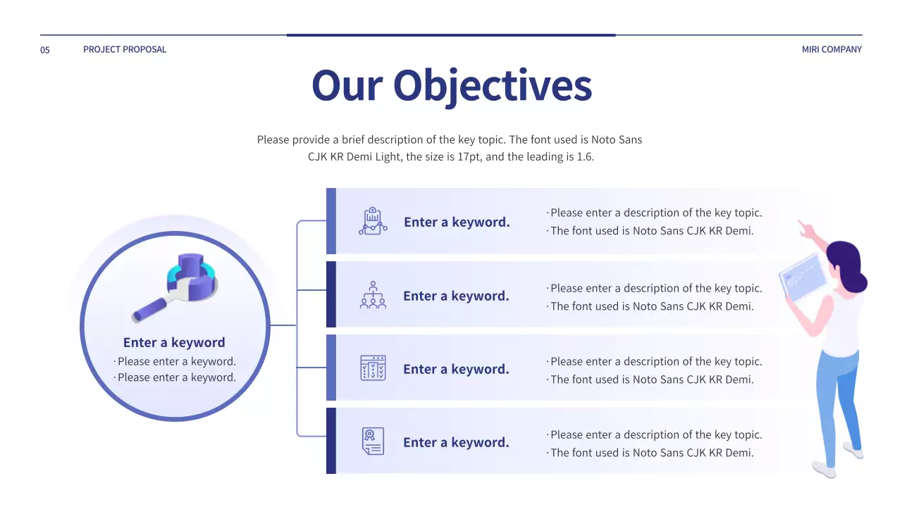 Blue Modern Project Proposal Document Presentation