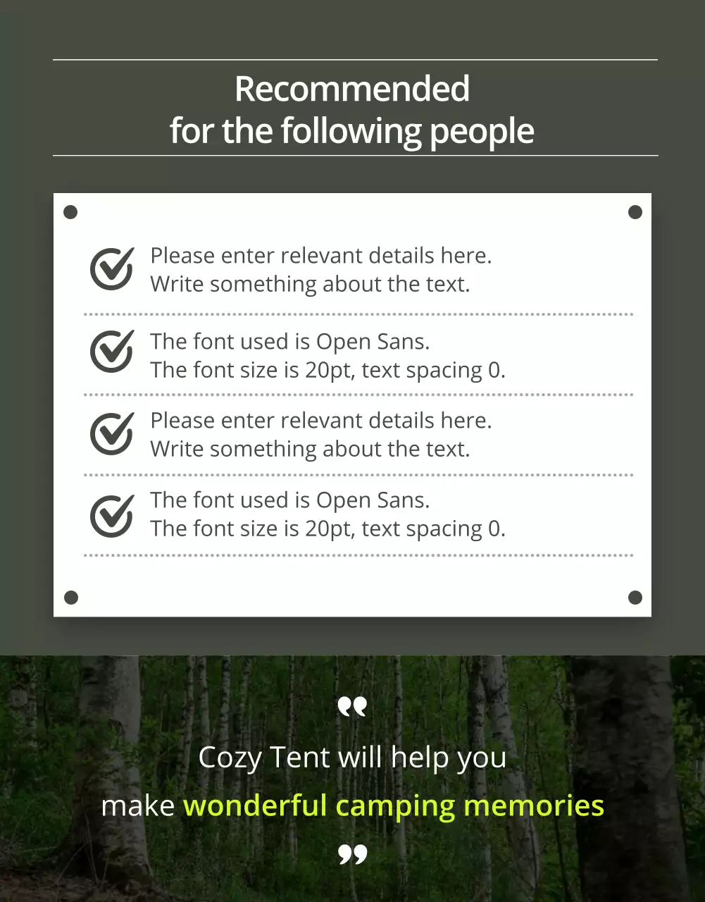 Wadiz Dome Tent with a clean layout in gray fluorescent green