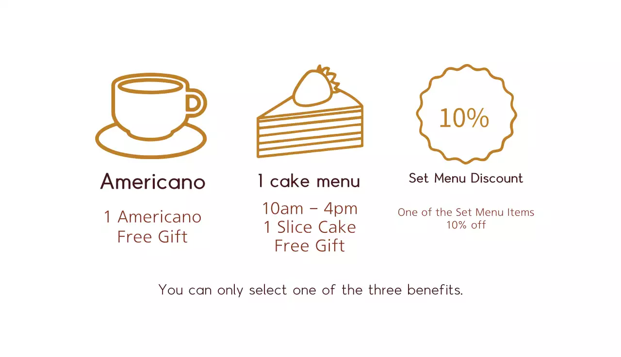 White Simple Coffee Promotion Business Card